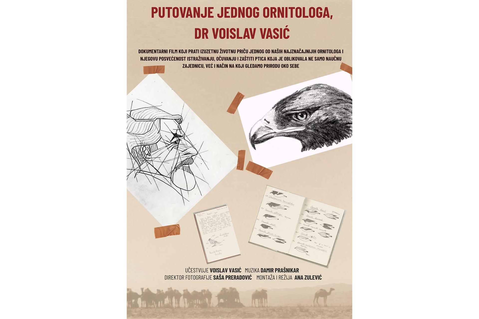 Veče posvećeno Voislavu Vokiju Vasiću: film i knjiga u čast velikog ornitologa i putopisca